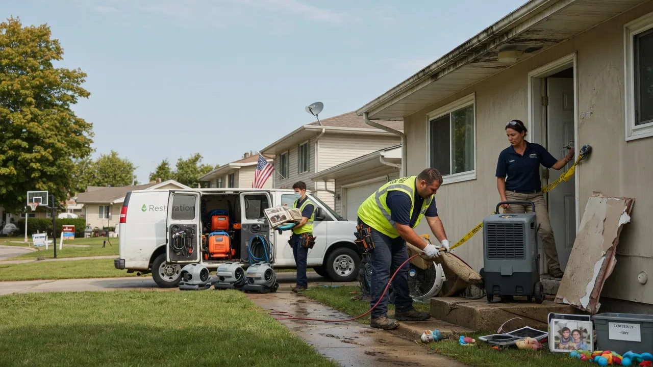 Water Damage Restoration in Asbury, IA near me